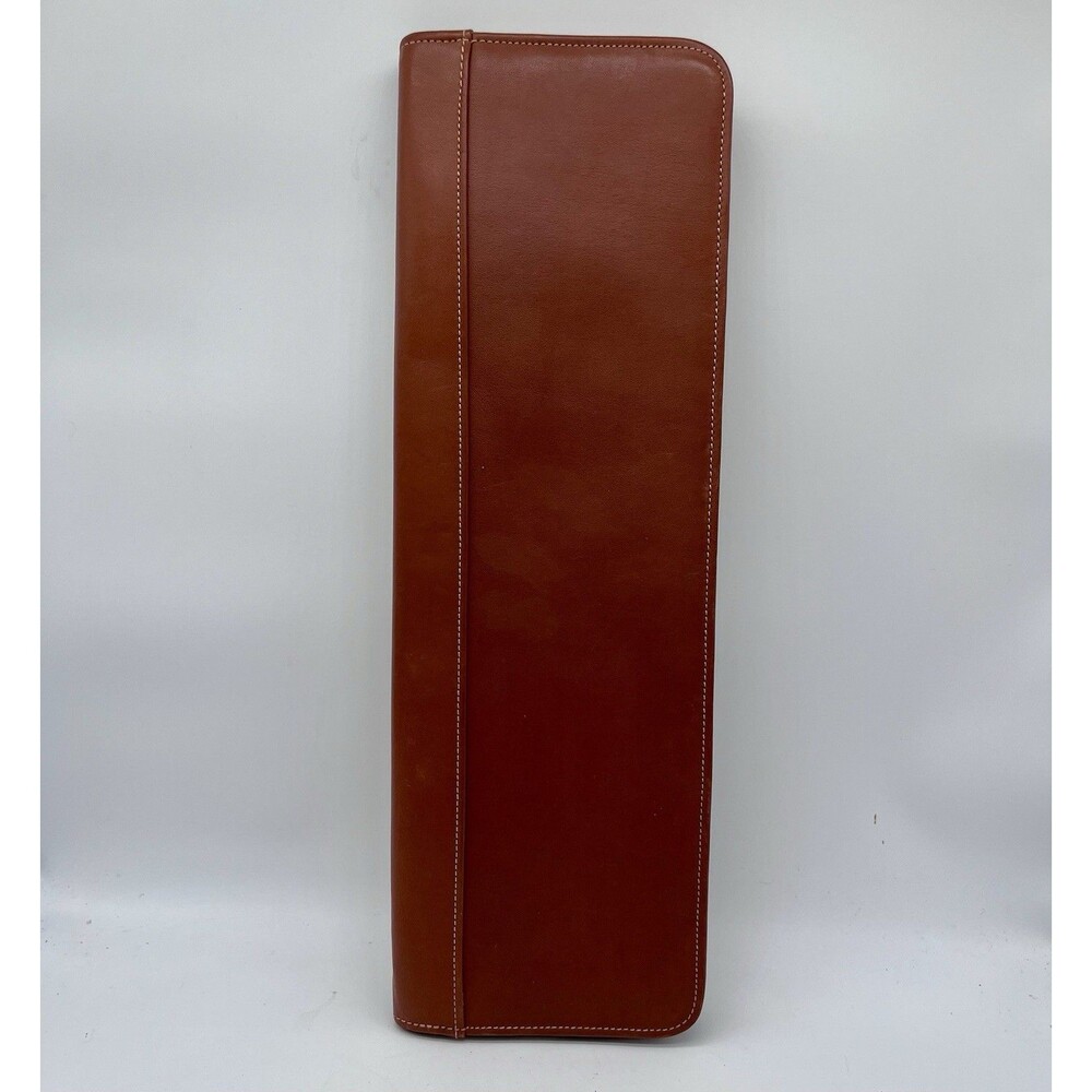COACH Men's Vintage Leather Travel Tie Case British Tan 7230 - Picture 3 of 6